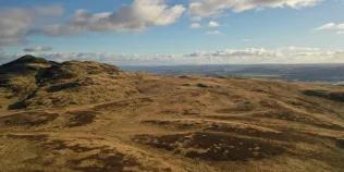 landscape at Drumbrae site in Scotland