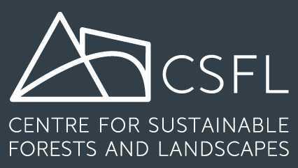 Logo for the Centre for Sustainable Forests and Landscapes.